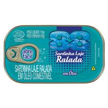 Sardinha Laje Ralada Em Óleo 88 Lata 80g - Laje 88