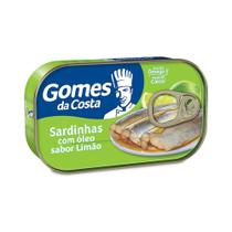 Sardinha Sabor Limão Gomes da Costa 125g Sardinha Sabor Limão Gomes da Costa 125g