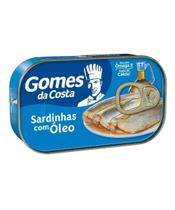 Sardinhas com óleo gomes 125g