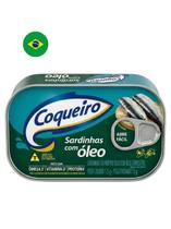 Sardinhas coqueiro com óleo 125g Sardinhas coqueiro com óleo 125g