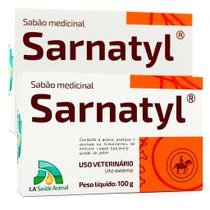 Sarnatyl 2 Sabonetes Medicinal Sarna, Pulgas E Coceiras 100g