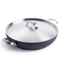 Sartén GreenPan Paris Pro de Anodizado Duro 28 cm con Tapa Gris Sartén GreenPan Paris Pro de Anodizado Duro 28 cm con Tapa Gris