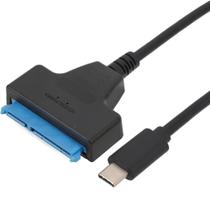 SATA para USB C, cabo conversor de disco rígido portátil suporta UASP 6Gbps