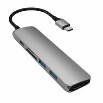 Satechi Tipo C Slim Multimedia Hub V2 Multiport USB Alimentado