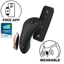 Satisfyer Little Secret - Calcinha Vibratória Magnética controlada por App via Bluetooth