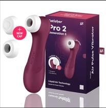 Satisfyer Pro 2 - 3 Generation Liquid Air Technology Vibrador com Controle de Vibração