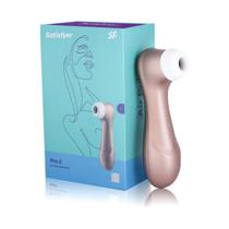 Satisfyer Pro 2 Sugador Estimulador de Clitóris com Pulso de Ar Tecnologia de Ondas de Pressão de Sucção do Clitóris à Prova d'Água Recarregável
