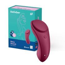 Satisfyer Sexy Secret Vibrador para Casal com App Control Estimulador Vibratório do Clitóris À Prova d'Água Recarregável