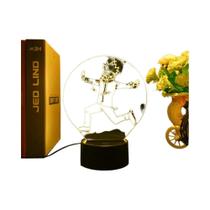 Satoru Gojo Jujutsu Kaisen Anime LED Night Light Presente De Aniversário Nightlight Lamp