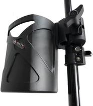 Saty SCL-20 - Suporte para Copo Preto, Plástico, Silicone