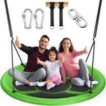 Saucer Tree Swing Everyfun 43" para crianças e adultos 318 kg Saucer Tree Swing Everyfun 43" para crianças e adultos 318 kg