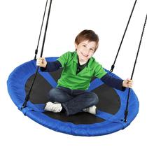 Saucer Tree Swing Medicook 101,6 cm 272 kg Capacidade de peso azul