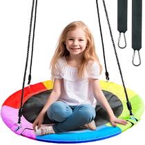 Saucer Tree Swing TURFEE 40 para crianças Capacidade de peso de 320 kg