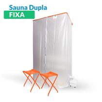 Sauna Dupla Fixa Sauna Dupla Fixa