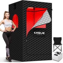 Sauna Portátil KASUE a Vapor e Infravermelho 3 L, 9 Níveis de Temperatura Sauna Portátil KASUE a Vapor e Infravermelho 3 L, 9 Níveis de Temperatura