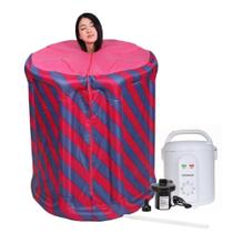Sauna Portátil Spa Vapor 220V Ofurô Inflável Adulto Térmica