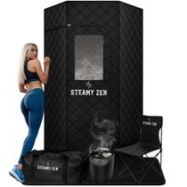 Sauna portátil Steamy Zen Sauna 3L com vaporizador de 1100W 140 F Sauna portátil Steamy Zen Sauna 3L com vaporizador de 1100W 140 F
