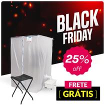 Sauna Residencial Ayurvédica Fixa com Vaporizador e Acessórios