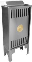 Sauna Seca Elétrica 6kw Bifásico Inox de Piso com Comando Digital Impercap