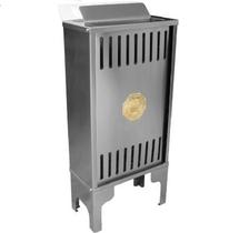 Sauna Seca Elétrica 6kw Trifásico Inox de Piso com Comando Digital Impercap