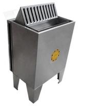 Sauna Seca Elétrica 9kw Trifásico Inox de Piso com Comando Digital Impercap