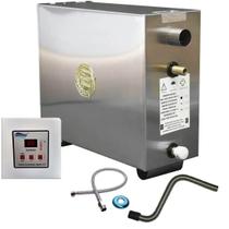 Sauna Vapor 15kw + Tubo Aço + Comando Digital Impercap - 24m³ Sauna Vapor 15kw + Tubo Aço + Comando Digital Impercap - 24m³