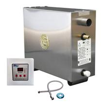 Sauna Vapor Elétrica 15kw Inox - Comando Digital Impercap - 24m³ Sauna Vapor Elétrica 15kw Inox - Comando Digital Impercap - 24m³