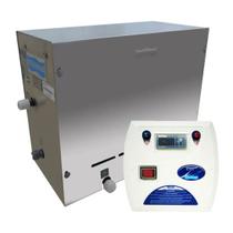 Sauna Vapor Steam Inox 4kw + Comando Digital 4m³ - Sodramar