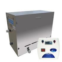Sauna Vapor Steam Inox 6Kw + Comando Digital A - Sodramar Sauna Vapor Steam Inox 6Kw + Comando Digital A - Sodramar