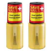 Save Nails Base Amarga Parar De Roer Unhas 2 Unid. Cora