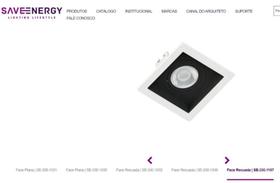 Save Spot Emb Quad Rec P/lamp Dicroica Br/pt Se-330.1197