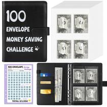 Savings Challenge Binder Fabmaker 100 envelopes Economizando dinheiro