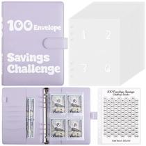 Savings Challenge Binder Zuozee 100 envelopes para economizar dinheiro Savings Challenge Binder Zuozee 100 envelopes para economizar dinheiro