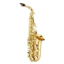 Sax Alto Saxofone 500 Gold Lacquer Jupiter JAS500 Com Case - Habro