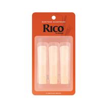 Sax Barítono Reeds D'Addario Woodwinds Rico RLA0330 3.0, pacote com 3