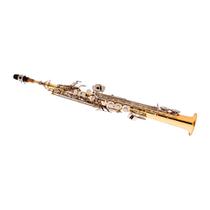 Sax Soprano Eagle SP502 LN em Sib Dourado Com Estojo