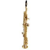 Sax Soprano Vogga Vssp701 Com Acabamento Laqueado C/ Case