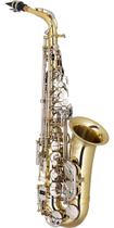 Saxofone Alto EAGLE Laqueado com Chaves Niqueladas - SA500LN