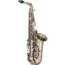 Saxofone Alto Eagle SA500 VG Envelhecido C/ Case Extra Luxo Saxofone Alto Eagle SA500 VG Envelhecido C/ Case Extra Luxo