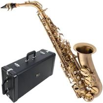 Saxofone Alto Em Mib Envelhecido Sa500vg Eagle