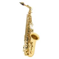 Saxofone Alto Laqueado EB Custom com Case