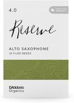Saxofone Alto Reeds D'Addario Organic Reserve 4.0 Strengght Saxofone Alto Reeds D'Addario Organic Reserve 4.0 Strengght