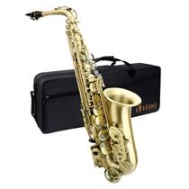 Saxofone Alto Vedo VDSKS Dourado com Semicase