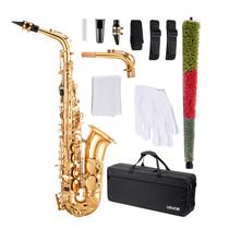 Saxofone alto VEVOR E Flat Beginner com estojo e acessórios