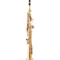 Saxofone Eagle Soprano Sp502 L Em Mib Laqueado Com Case