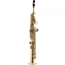 Saxofone Reto Harmonics HST410L Laqueado Soprano em Bb