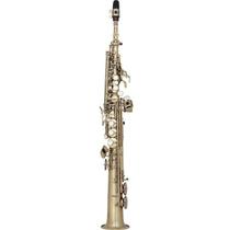 Saxofone Soprano Eagle Envelhecido Com Case Luxo SP502 VG Saxofone Soprano Eagle Envelhecido Com Case Luxo SP502 VG