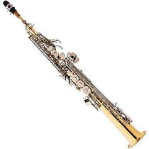 Saxofone Soprano eagle Laqueado com Chaves Niqueladas - SP502LN