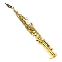 Saxofone Soprano Reto BB Sib Bemol Laqueado com Case Saxofone Soprano Reto BB Sib Bemol Laqueado com Case