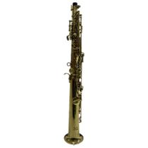 Saxofone Soprano Reto NY Laqueado Novo Saxofone Soprano Reto NY Laqueado Novo